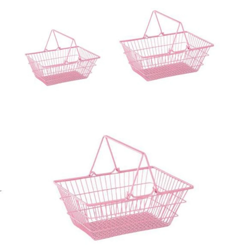 Pink Iron Desktop Cosmetic Makeup Storage Basket Sundries Organizer Pink Girl Woman Princess Home Decoration Storage Box
Pink Iron Desktop Cosmetic Makeup Storage Basket Sundries Organizer Pink Girl Woman Princess Home Decoration Storage Box
