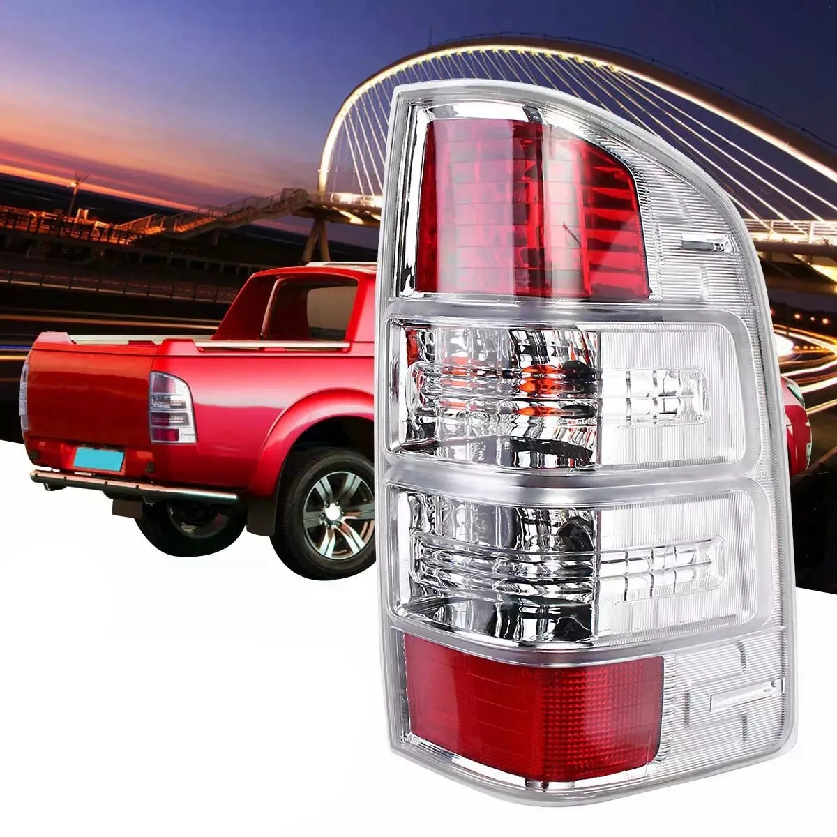 Автомобильный задний фонарь, стоп-сигнал с лампочкой для пикапа Ford Ranger Ute 2008 2009 2010 2011 Right
Автомобильный задний фонарь, стоп-сигнал с лампочкой для пикапа Ford Ranger Ute 2008 2009 2010 2011 Right