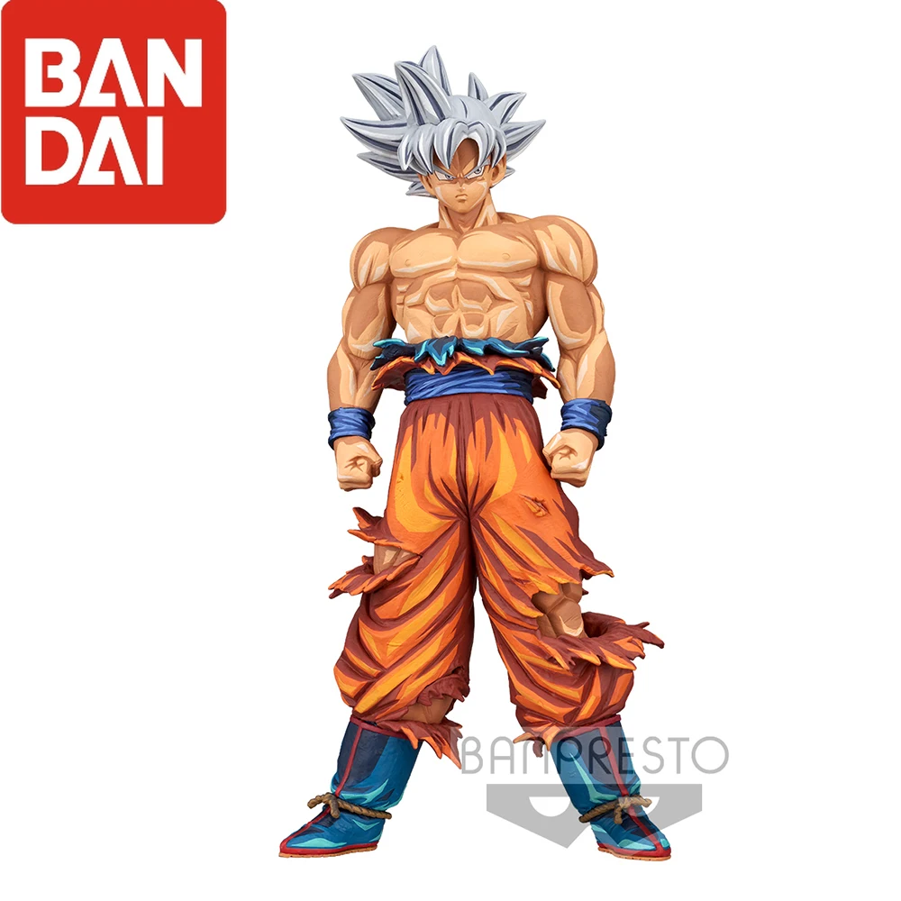 

in stock banpresto anime Dragon Ball Grandista Son Goku Ultra Instinct Comic color Action Figure PVC model Collectible toys