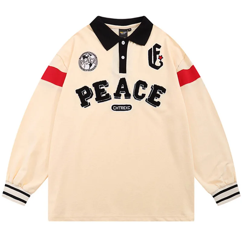 2022 Men Harajuku Oversized Polo Hoodie Letter Embroidery Korean Sweatshirt Spring Hip Hop Fashion Casual Skateboard Hoodies
2022 Men Harajuku Oversized Polo Hoodie Letter Embroidery Korean Sweatshirt Spring Hip Hop Fashion Casual Skateboard Hoodies