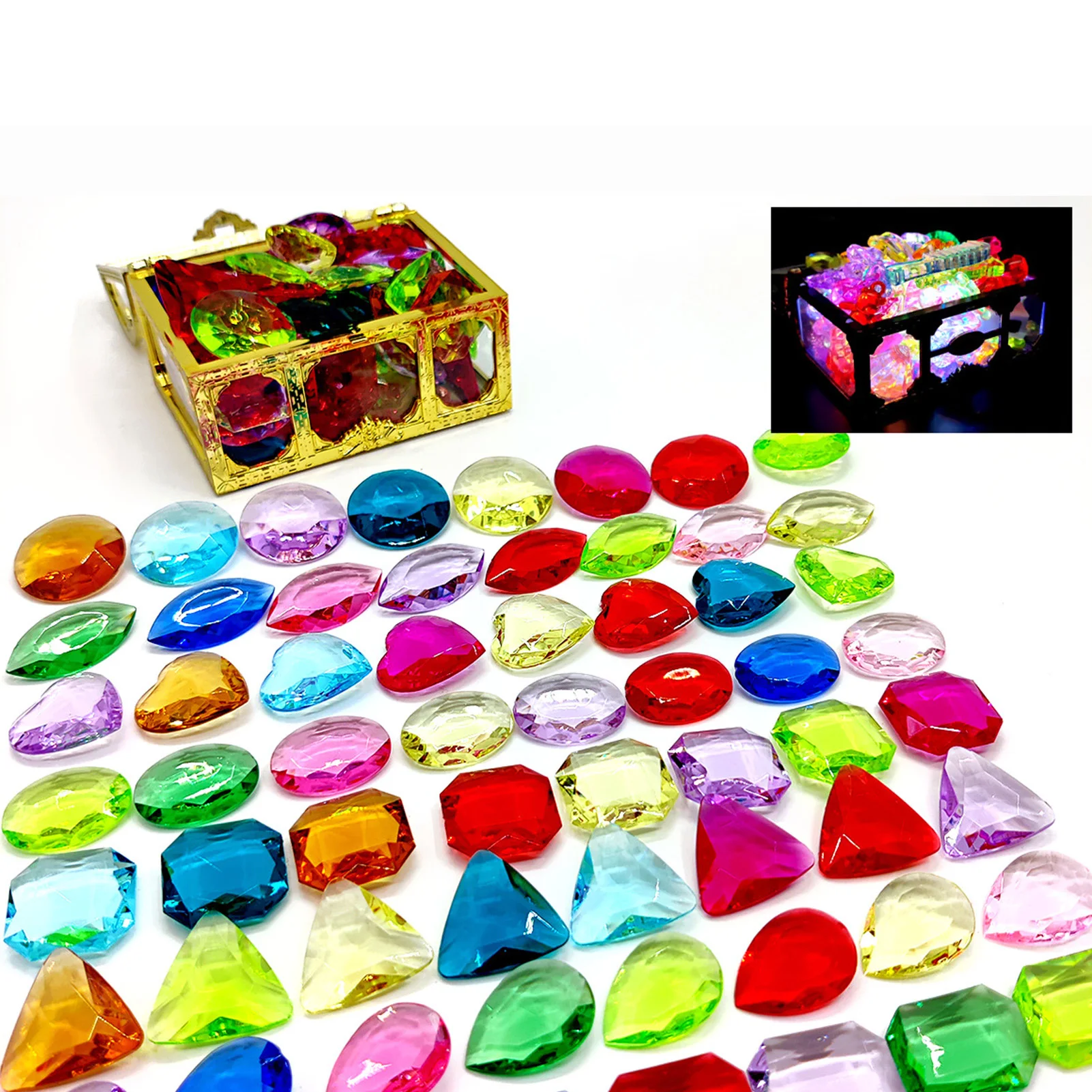 Pool Diving Toys Vivid Treasure Box Swimming Pool Sinkers Colorful Diamonds Pirate Chest Marine Hunting Games For Kids Boys
Pool Diving Toys Vivid Treasure Box Swimming Pool Sinkers Colorful Diamonds Pirate Chest Marine Hunting Games For Kids Boys
