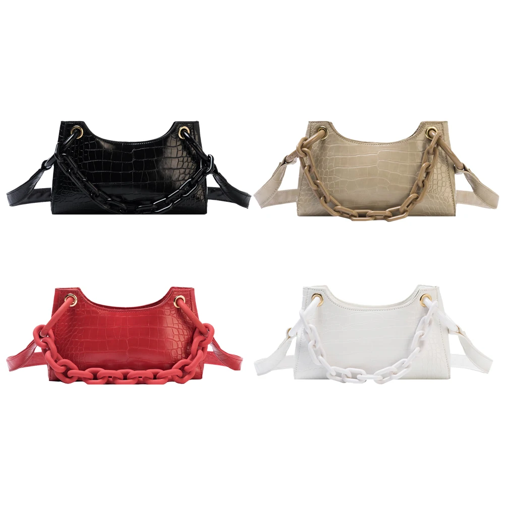 Popular Simple Female Daily Bag Casual PU Leather Sling Handbag Purse Women Elegant Chain Shoulder Crossbody Bag
Popular Simple Female Daily Bag Casual PU Leather Sling Handbag Purse Women Elegant Chain Shoulder Crossbody Bag