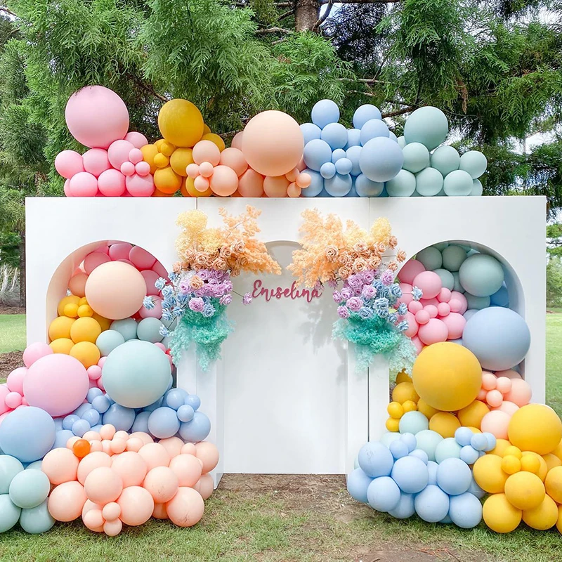 Разноцветные шарики Macaron Pastel в виде арки, искусственные шары из латекса, набор для Baby Shower, товары для дня рождения, свадебные украшения
Разноцветные шарики Macaron Pastel в виде арки, искусственные шары из латекса, набор для Baby Shower, товары для дня рождения, свадебные украшения
