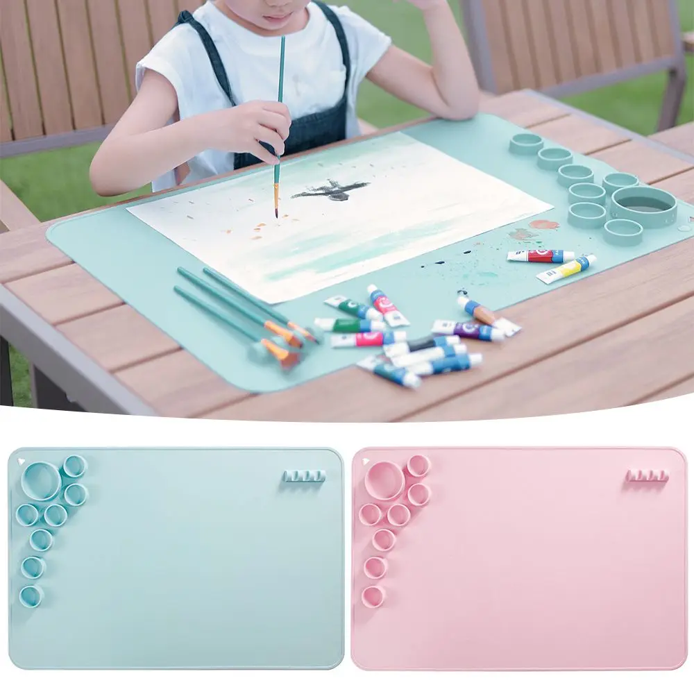 Painting Acrylic Watercoloring Silicone For Palette Non-stick Transfer Ink Blending Waterproof Painting Ink Mat Pigment Children
Painting Acrylic Watercoloring Silicone For Palette Non-stick Transfer Ink Blending Waterproof Painting Ink Mat Pigment Children