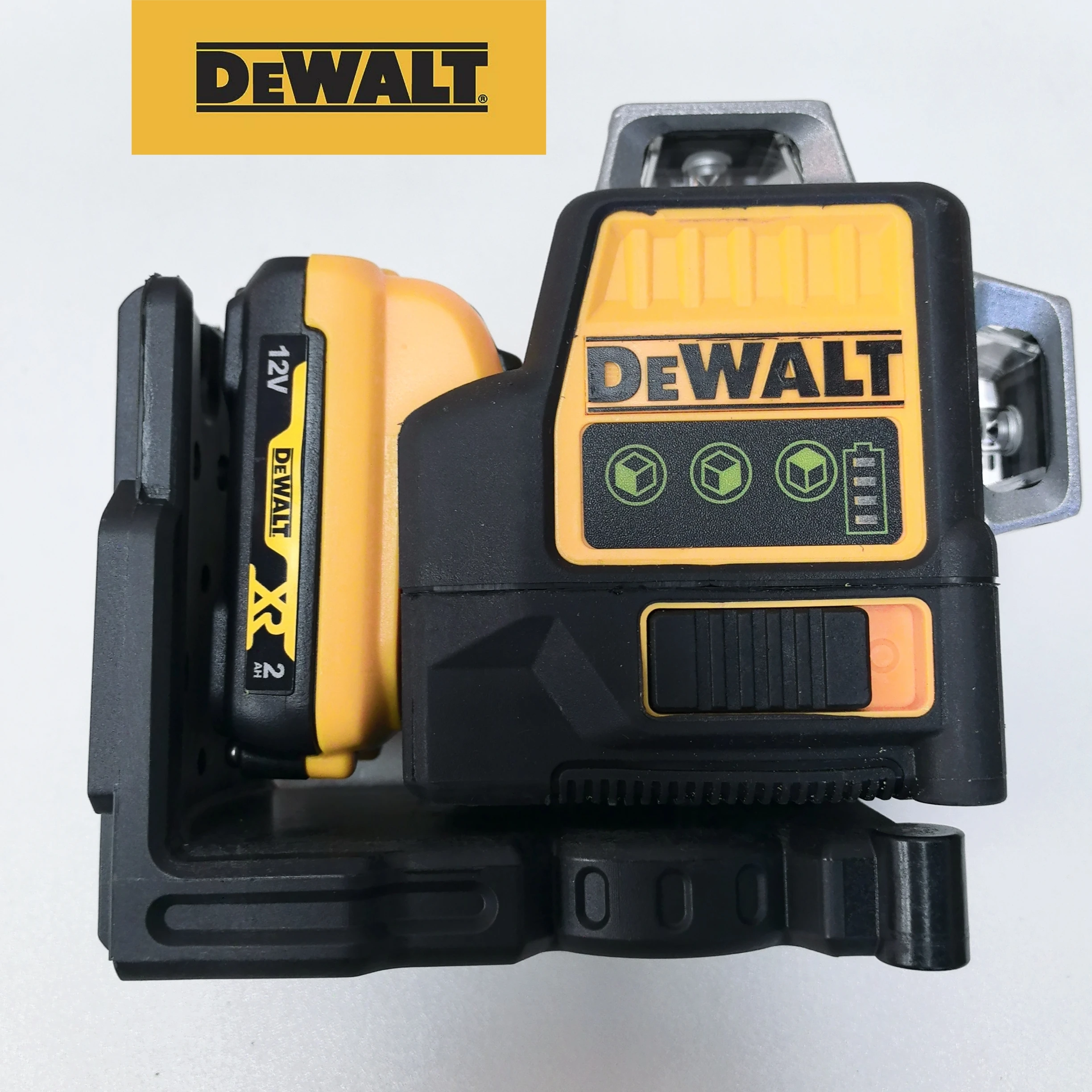 

Dewalt DW089LG 3 Sides*360 Degree Vertical 12V Lithium Battery Horizontal Green Light Level Meter Outdoor 12 Lines Laser Level