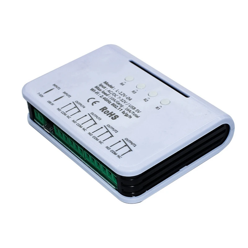 2X For Ewelink Relay 4CH Smart Home Switch Module Wifi RF 85V-250V 16A Relay Radio Frequency Remote Control Smart Timer
2X For Ewelink Relay 4CH Smart Home Switch Module Wifi RF 85V-250V 16A Relay Radio Frequency Remote Control Smart Timer