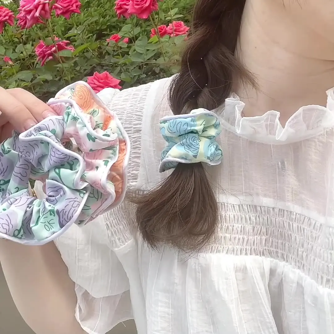 2pc Cute Flower Ponytail Holder Cute Hair Scrunchies for Women Girls Kids Hair Tie Elastic Hairbands Hair Rope Hair Accessories
2pc Cute Flower Ponytail Holder Cute Hair Scrunchies for Women Girls Kids Hair Tie Elastic Hairbands Hair Rope Hair Accessories