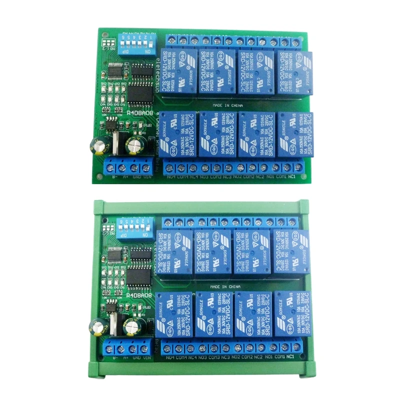 12 В 8 каналов RS485 релейная плата Modbus RTU UART переключатель дистанционного управления DIN35 рельсовая коробка для PLC автоматическое управление Пря...
12 В 8 каналов RS485 релейная плата Modbus RTU UART переключатель дистанционного управления DIN35 рельсовая коробка для PLC автоматическое управление Пря...