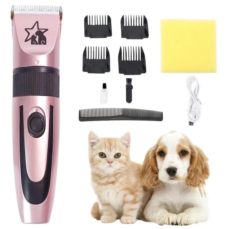Pet Shaver For Dogs USB Recharging Pet Shaver With 5 Adjustable Modes Low Noise Clippers With R-type Head Cat Grooming Supplies
Pet Shaver For Dogs USB Recharging Pet Shaver With 5 Adjustable Modes Low Noise Clippers With R-type Head Cat Grooming Supplies