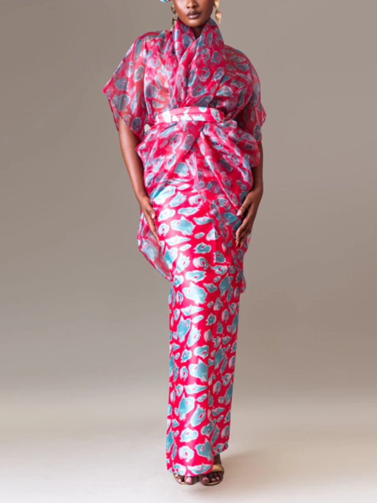 Женское длинное платье с принтом, официальное элегантное платье на бретельках и шнуровке, туники с запахом, комплект из 2 предметов, Дашики, абайя
Женское длинное платье с принтом, официальное элегантное платье на бретельках и шнуровке, туники с запахом, комплект из 2 предметов, Дашики, абайя