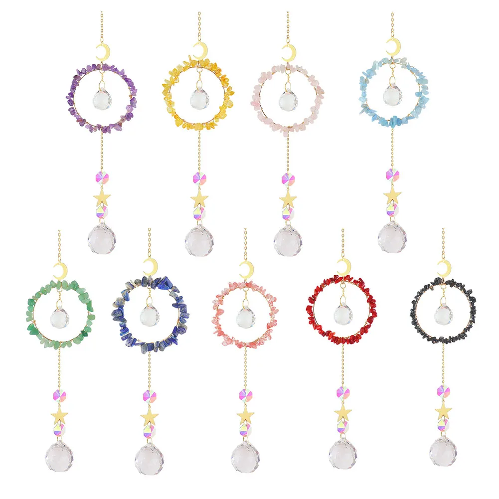 Diamond Wind Chime Hollow Moon Colorful Hanging Ornament Home Courtyard Decoration Artwork Creative Lighting Accessory
Diamond Wind Chime Hollow Moon Colorful Hanging Ornament Home Courtyard Decoration Artwork Creative Lighting Accessory