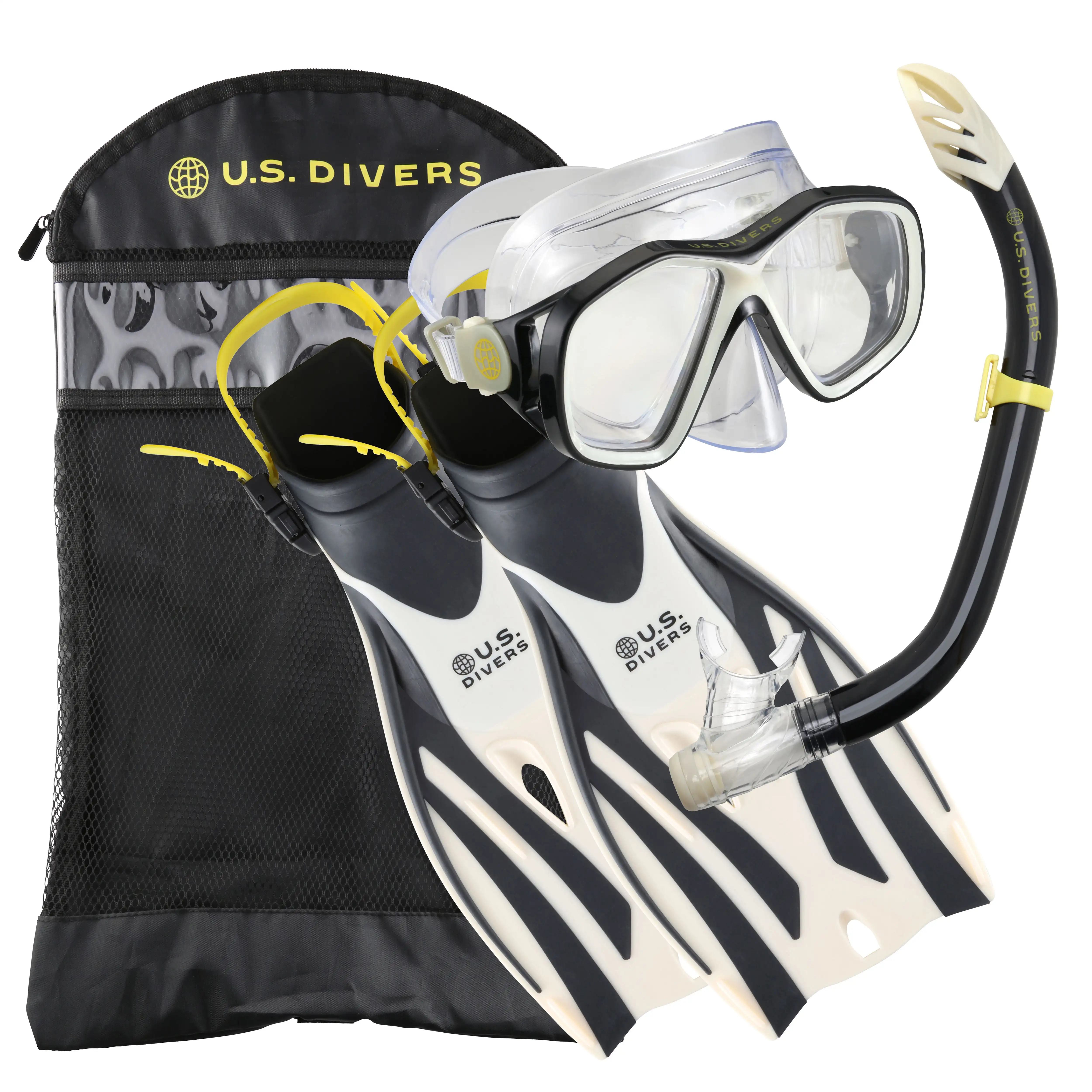 Playa Snorkeling Set - Mask, Fins, Snorkel, and Gear Bag Included - S/M (Sand-Black)
Playa Snorkeling Set - Mask, Fins, Snorkel, and Gear Bag Included - S/M (Sand-Black)