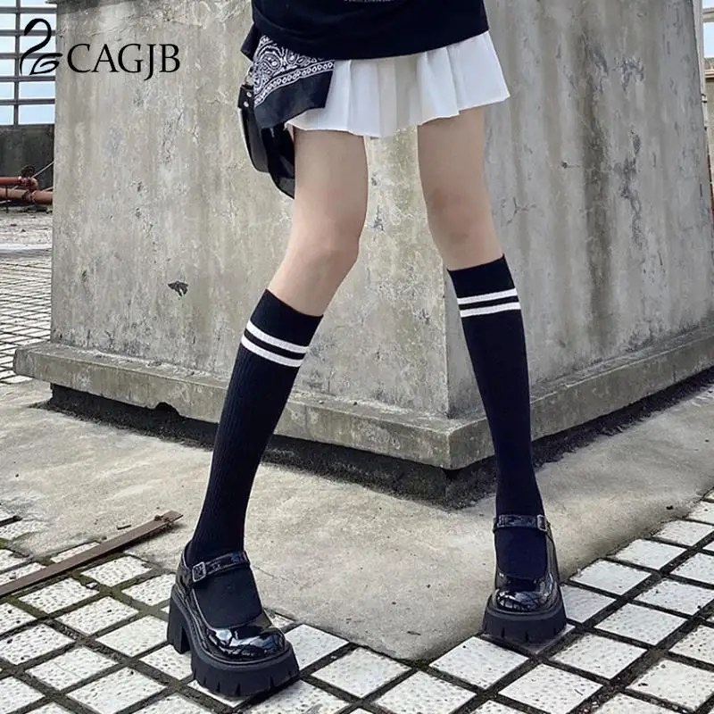 1pair Solid Color Striped Cotton Calf Socks Girls Casual Sport Korea Fashion Stockings Warm Long Knee High Socks Japanese Style
1pair Solid Color Striped Cotton Calf Socks Girls Casual Sport Korea Fashion Stockings Warm Long Knee High Socks Japanese Style