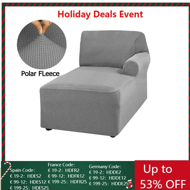 Polar Fleece Elastic Chaise Longue Sofa Cover Stretch Spandex Sofa Bed Covers Washable Non Slip Couch Slipcovers for Living Room
Polar Fleece Elastic Chaise Longue Sofa Cover Stretch Spandex Sofa Bed Covers Washable Non Slip Couch Slipcovers for Living Room