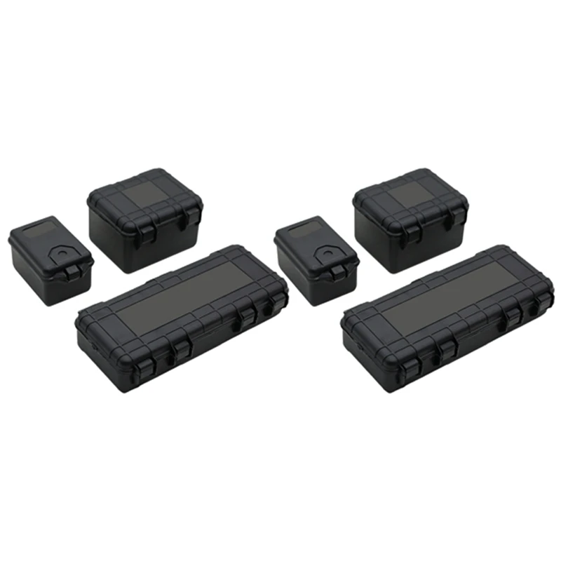 9Pcs Plastic RC Car Storage Box Decoration Tool For Traxxas Trx4 Axial Scx10 90046 D90 1/10 RC Crawler Accessories Black
9Pcs Plastic RC Car Storage Box Decoration Tool For Traxxas Trx4 Axial Scx10 90046 D90 1/10 RC Crawler Accessories Black