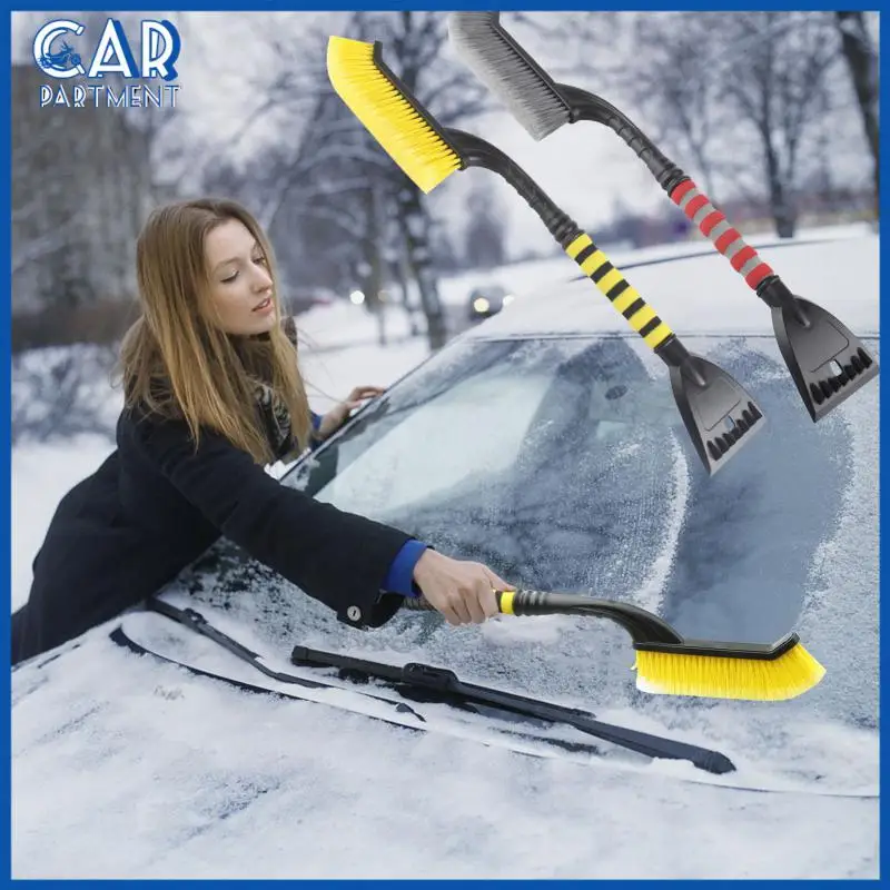 

Durable Glass Snow And Frost Shovel Practical Ice And Snow Implement Abs Universal Automobile Snow Shovel Car Accessories