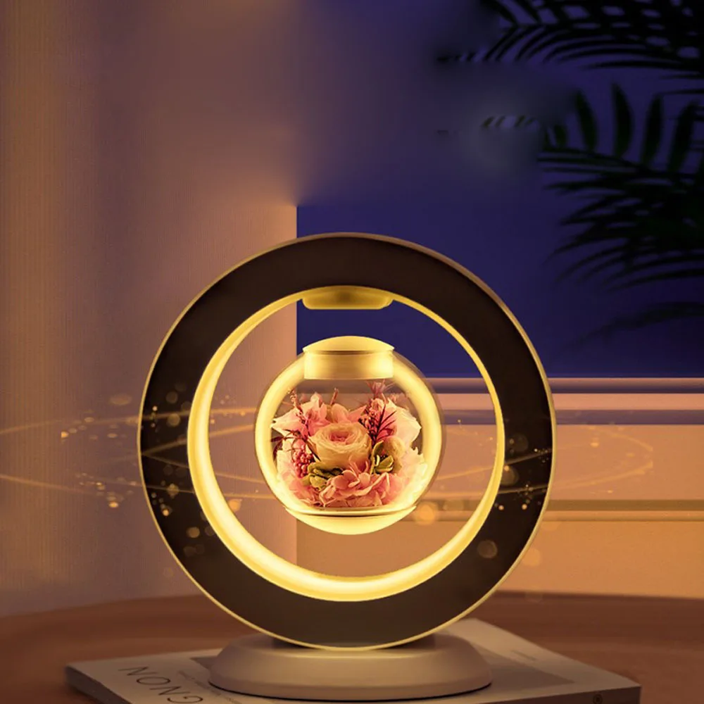 Floating Magnetic Levitation immortal flower LED Electronic Antigravity Lamp Novelty Ball Light Home Decoration Birthday Gifts
Floating Magnetic Levitation immortal flower LED Electronic Antigravity Lamp Novelty Ball Light Home Decoration Birthday Gifts