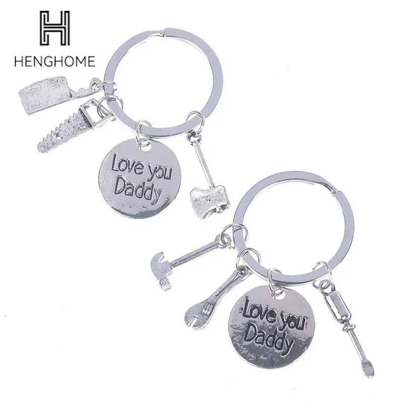 1Pcs I Love Dad Keychain Father's Day Gift Love You Daddy Tools Combination Saw Axe Hammer Key Chain Pendant Decoration Gadget
1Pcs I Love Dad Keychain Father's Day Gift Love You Daddy Tools Combination Saw Axe Hammer Key Chain Pendant Decoration Gadget
