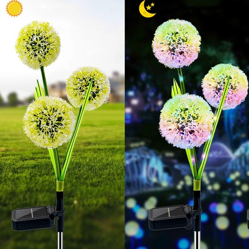 Солнечные садовые светильники, Уличные декоративные солнечные светильники одуванчика, ландшафтные светильники, наружное украшение для сада, двора, Прямая поставка
Солнечные садовые светильники, Уличные декоративные солнечные светильники одуванчика, ландшафтные светильники, наружное украшение для сада, двора, Прямая поставка