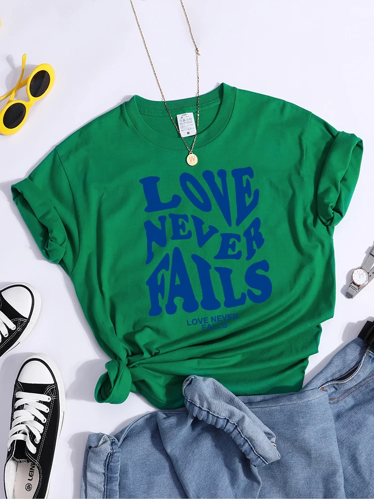 Love Never Falls T-Shirt Breathable Creativity Tshirts Casual Individual T-Shirt Summer Street Comfortable Women Clothes
Love Never Falls T-Shirt Breathable Creativity Tshirts Casual Individual T-Shirt Summer Street Comfortable Women Clothes