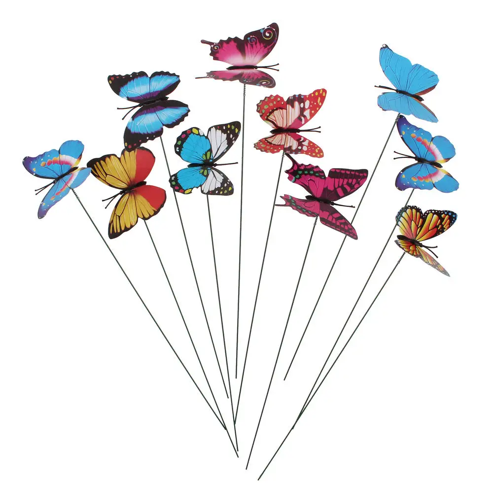 Bunch of Butterflies Garden Yard Planter Colorful Whimsical Butterfly Stakes Decoracion Outdoor Decor Gardening Decoration
Bunch of Butterflies Garden Yard Planter Colorful Whimsical Butterfly Stakes Decoracion Outdoor Decor Gardening Decoration