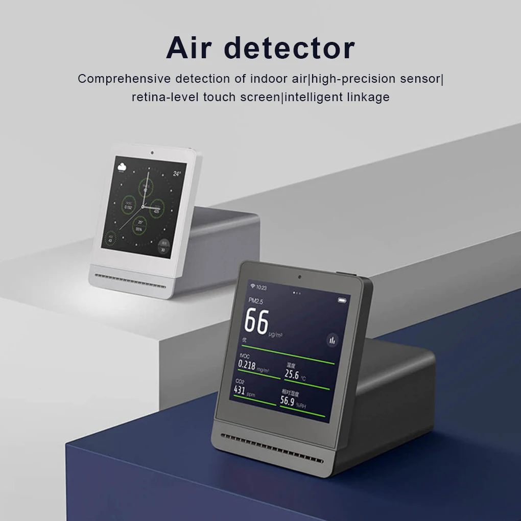 Air Detector Portable Retina Touch IPS Screen Humidity Sensor Smart Home Monitor Mobile Meter Outdoor Household
Air Detector Portable Retina Touch IPS Screen Humidity Sensor Smart Home Monitor Mobile Meter Outdoor Household