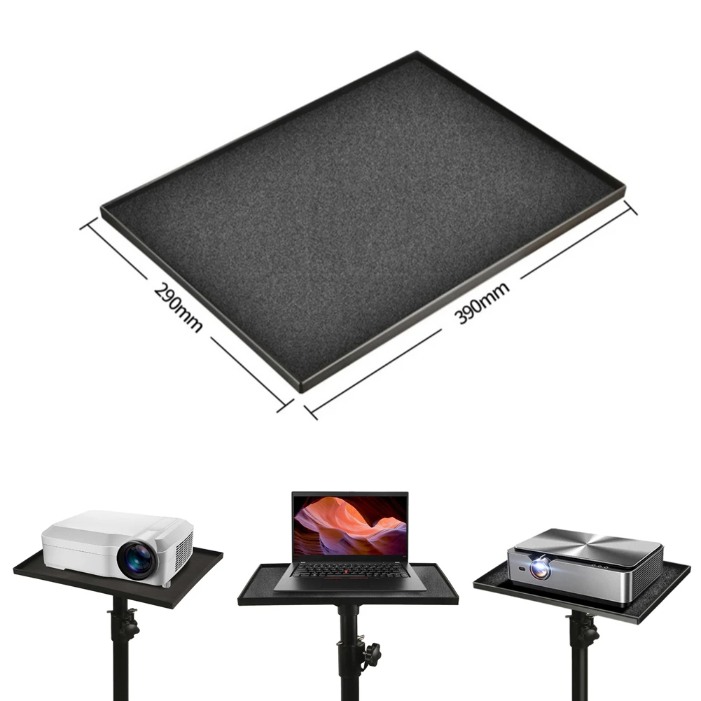 Projectors Tray Platform Holder Tripod Stand 1/4in Adapter 39*29cm With Non-slip Pads For Laptop Monitors Bracket
Projectors Tray Platform Holder Tripod Stand 1/4in Adapter 39*29cm With Non-slip Pads For Laptop Monitors Bracket