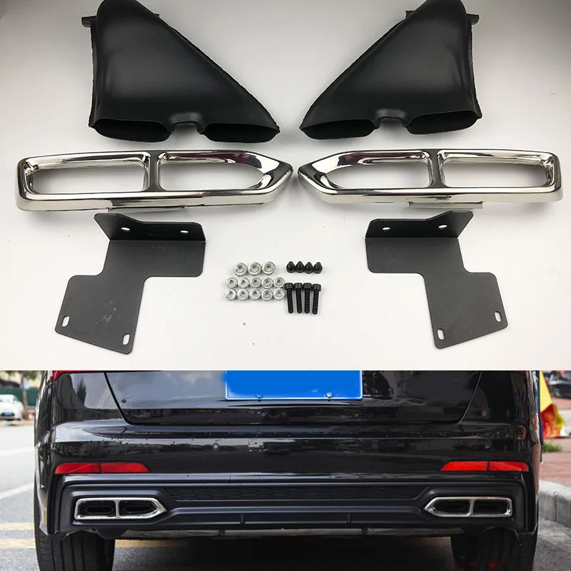High-quality ABS modified exhaust tail pipe Fit for Audi A6 C8 2018+ high quality exhaust easy installation
High-quality ABS modified exhaust tail pipe Fit for Audi A6 C8 2018+ high quality exhaust easy installation