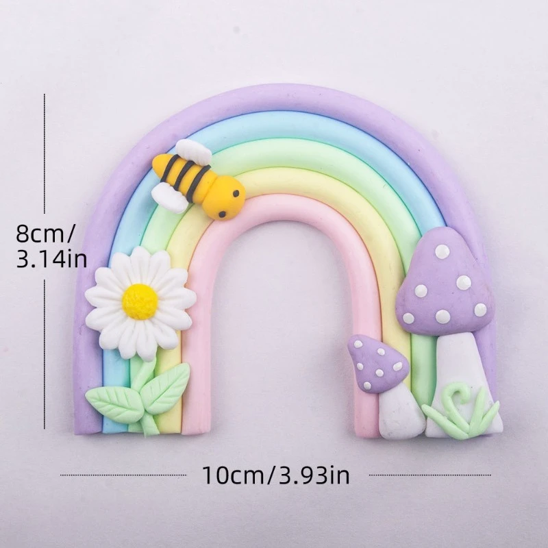 Радужные топперы для торта, керамика, 3 цвета
Радужные топперы для торта, керамика, 3 цвета