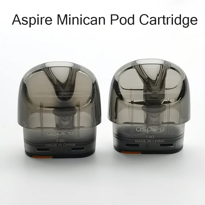 Refillable Pod For Aspire Minican Kit, Aspire Minican+ Kit and Aspire Minican 2 Kit 0.8 ohm/1.0 ohm coil empty cartridge pod
Refillable Pod For Aspire Minican Kit, Aspire Minican+ Kit and Aspire Minican 2 Kit 0.8 ohm/1.0 ohm coil empty cartridge pod