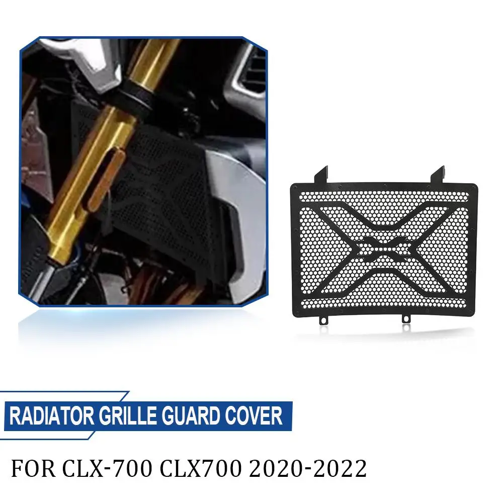 

Новая алюминиевая решетка радиатора для мотоцикла, черная Защитная крышка для CFMOTO CF MOTO CLX-700 CLX700 CLX 700 2020 2021 2022, аксессуары