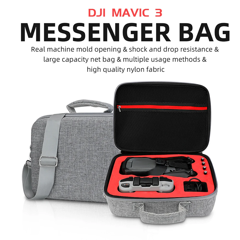 Waterproof Drone Storage Shoulder Bag for DJI Mavic 3 Portable Carrying Bag Case Outdoor Travel Protective Organizer Accessory
Waterproof Drone Storage Shoulder Bag for DJI Mavic 3 Portable Carrying Bag Case Outdoor Travel Protective Organizer Accessory