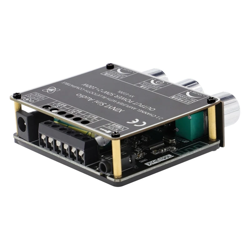 Hot XY-E100L 2.1 Channel For Bluetooth Audio Amplifier Module 50Wx2+100W High And Low Tone Subwoofer Amplifier Board Speaker
Hot XY-E100L 2.1 Channel For Bluetooth Audio Amplifier Module 50Wx2+100W High And Low Tone Subwoofer Amplifier Board Speaker