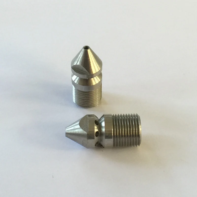 Pressure Washer Drain / Sewer Cleaning Jetter Nozzle 9 Jet 3/8" Male 4.5 Rotary
Pressure Washer Drain / Sewer Cleaning Jetter Nozzle 9 Jet 3/8" Male 4.5 Rotary