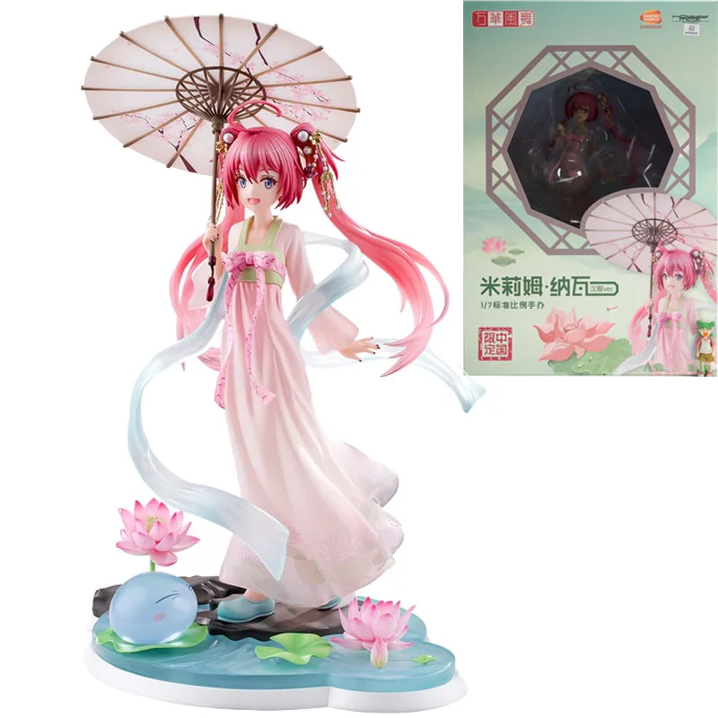 Оригинальная фигурка Hobbymax Milim Nava в тот раз, когда я получил реконструированную как слайм ханьфу, аниме, модель, экшн-игрушки, подарки
Оригинальная фигурка Hobbymax Milim Nava в тот раз, когда я получил реконструированную как слайм ханьфу, аниме, модель, экшн-игрушки, подарки