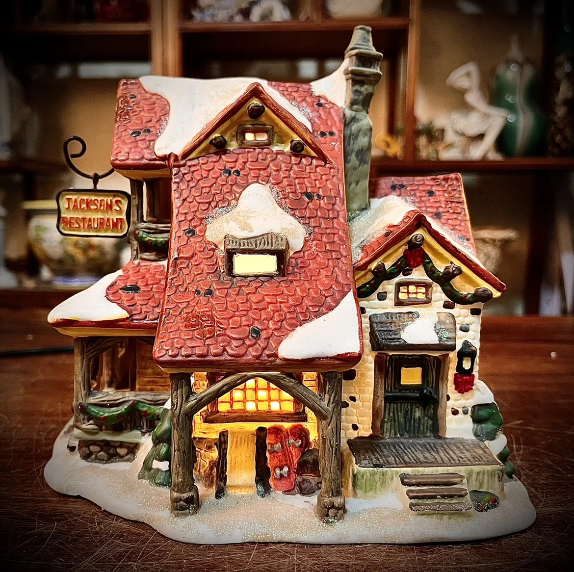 Креативная керамическая окрашенная лампа, миниатюрная версия Европейского здания, украшения для дома, гостиной, рождественский подарок
Креативная керамическая окрашенная лампа, миниатюрная версия Европейского здания, украшения для дома, гостиной, рождественский подарок