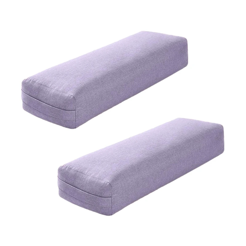 2X Yoga Pillow Soft Washable Polyester Rectangular Portable Yoga Bolster Sleep Pillow Yoga Fitness Supplies,Purple
2X Yoga Pillow Soft Washable Polyester Rectangular Portable Yoga Bolster Sleep Pillow Yoga Fitness Supplies,Purple