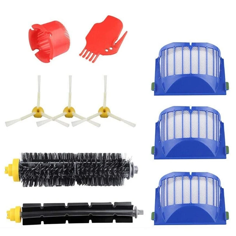 Vacuum Filter Brush Replacement Parts, Compatible For Irobot Roomba 600 Series 610 620 650 614 618 Accessories
Vacuum Filter Brush Replacement Parts, Compatible For Irobot Roomba 600 Series 610 620 650 614 618 Accessories