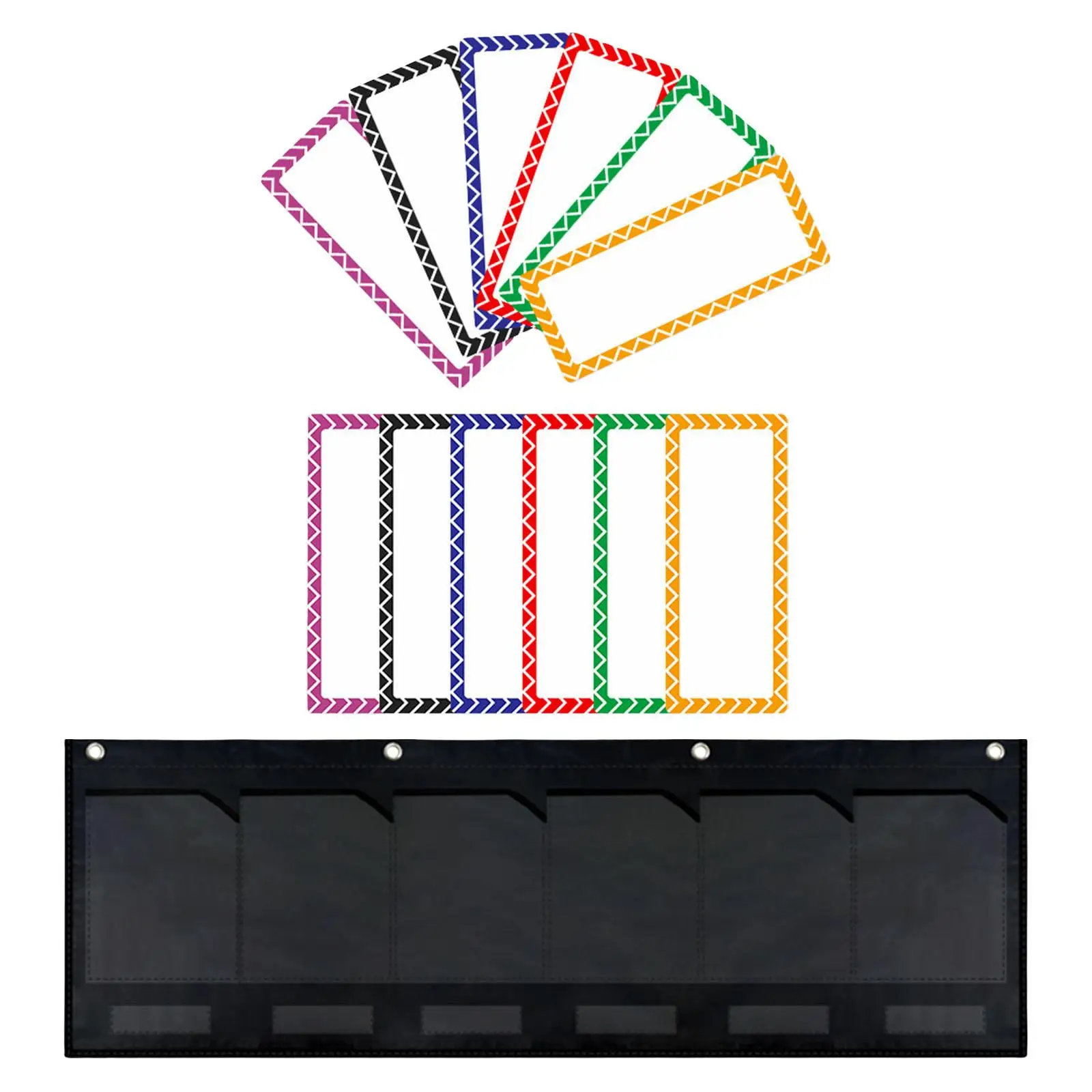 6 Pockets Wall Pocket Chart Hanging Storage Pocket Hanging Wall File Organizer with Labels Window for Office Wall Home Door
6 Pockets Wall Pocket Chart Hanging Storage Pocket Hanging Wall File Organizer with Labels Window for Office Wall Home Door