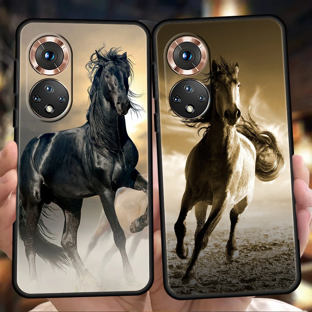 

Horse Animal Phone Case for Honor 8A 9X Pro 50 10i 20i 10 20 20S 9 8A 8S 8X 7A 5.7inch 7X Pro Lite Shockproof Soft Cover Fundas