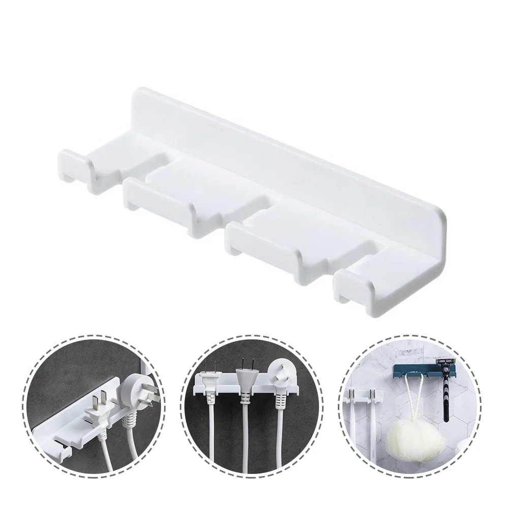 2 Pcs Wall Mount Bracket Adhesive Cord Holders Wall Organizer Wall Hook 3 Slot Holder
2 Pcs Wall Mount Bracket Adhesive Cord Holders Wall Organizer Wall Hook 3 Slot Holder