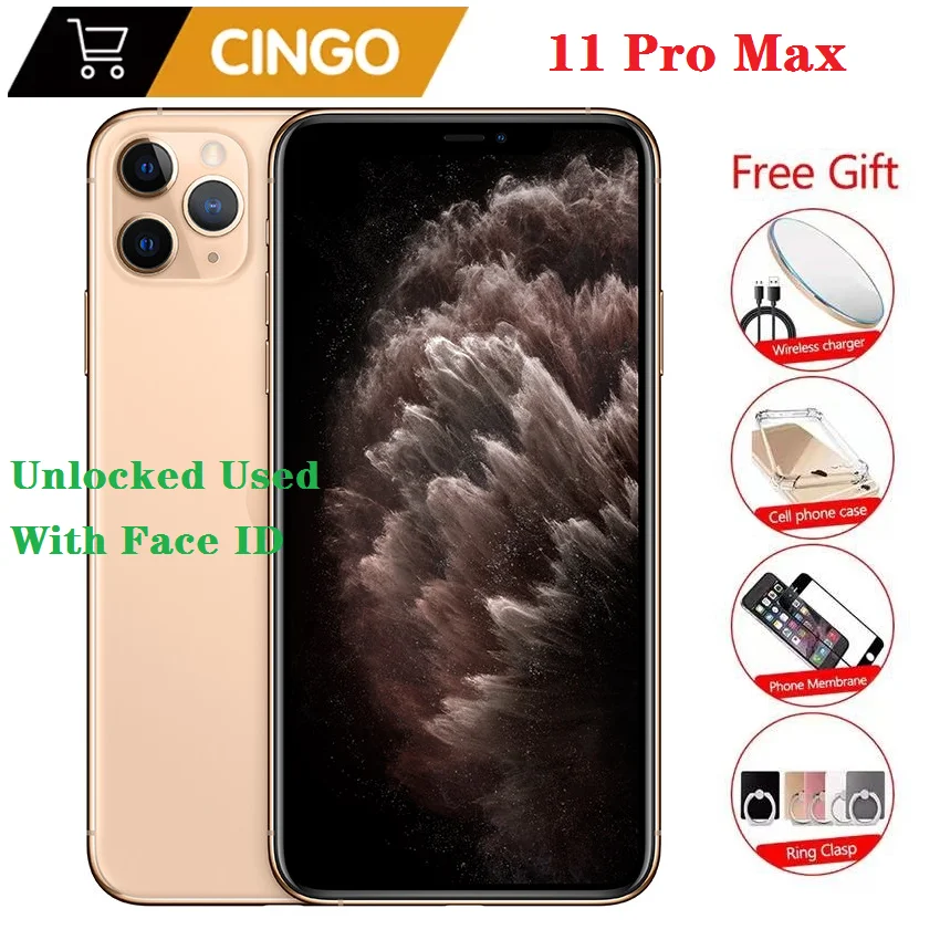 Оригинальный Apple iPhone 11 Pro Max, 6,5 дюйма, ОЗУ 4 Гб ПЗУ 64/256 ГБ, A13 Bionic IOS LTE, разблокированный сотовый телефон iphone11promax
Оригинальный Apple iPhone 11 Pro Max, 6,5 дюйма, ОЗУ 4 Гб ПЗУ 64/256 ГБ, A13 Bionic IOS LTE, разблокированный сотовый телефон iphone11promax