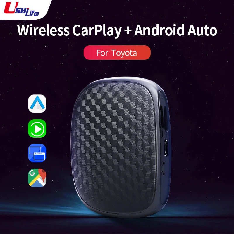 Автомобильный беспроводной адаптер Ushilife Carplay с ИИ-приставкой, Android 9,0, Iptv, Netflix, Youtube, Qualcomm, 4G, LTE, для Toyota
Автомобильный беспроводной адаптер Ushilife Carplay с ИИ-приставкой, Android 9,0, Iptv, Netflix, Youtube, Qualcomm, 4G, LTE, для Toyota