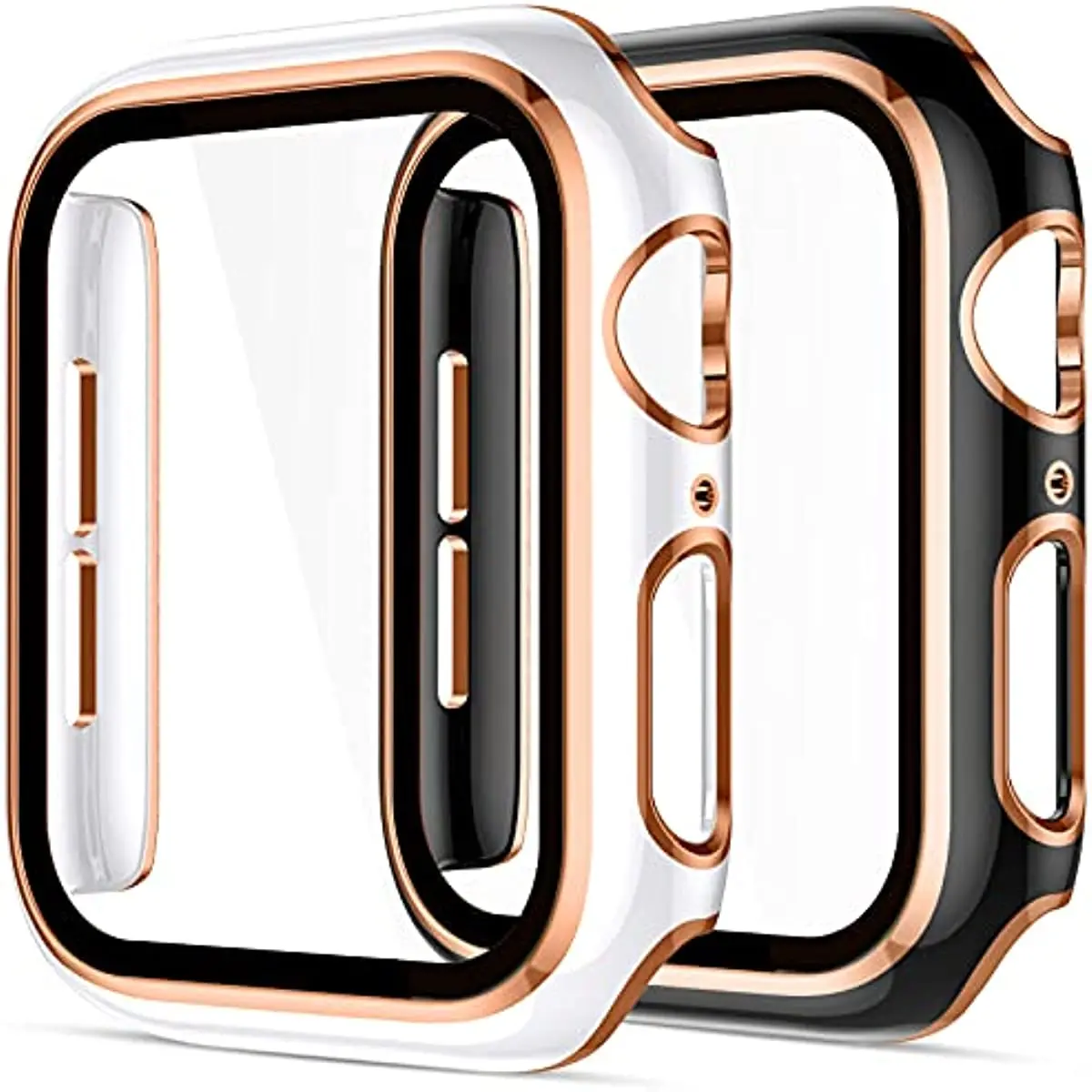 Cover For Apple Watch Case 45mm 41mm 44mm 40mm Double Color Screen Protector Bumper + Glass iWatch Series 7 6 SE 5 4 3
Cover For Apple Watch Case 45mm 41mm 44mm 40mm Double Color Screen Protector Bumper + Glass iWatch Series 7 6 SE 5 4 3