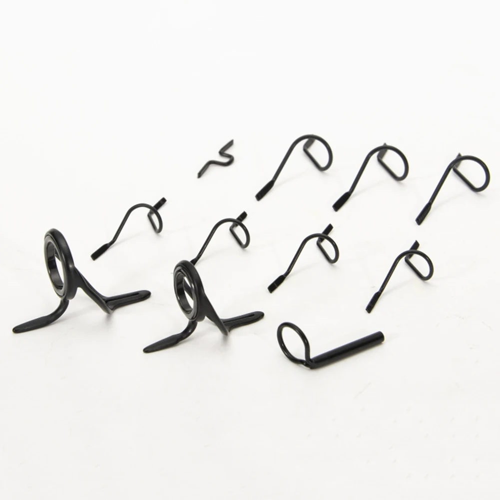 11pcs/Box DIY Fly Rod Guides Set Fishing Rods Building & Repair Guide Tip Kits Iscas Pesca Fishing Tackle Gear Accessories
11pcs/Box DIY Fly Rod Guides Set Fishing Rods Building & Repair Guide Tip Kits Iscas Pesca Fishing Tackle Gear Accessories