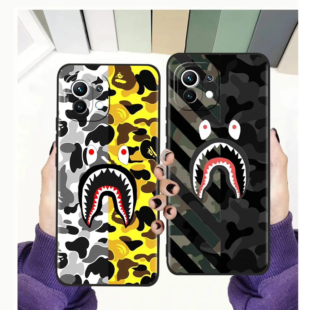 A-Bathing -Ape B-BAPE Phone Case For Xiaomi Poco X3 X4 NFC F3 M3 GT 11 Ultra 11X 11i Pro Plus 9T Note 10 10T Lite 5G Soft Cover
A-Bathing -Ape B-BAPE Phone Case For Xiaomi Poco X3 X4 NFC F3 M3 GT 11 Ultra 11X 11i Pro Plus 9T Note 10 10T Lite 5G Soft Cover