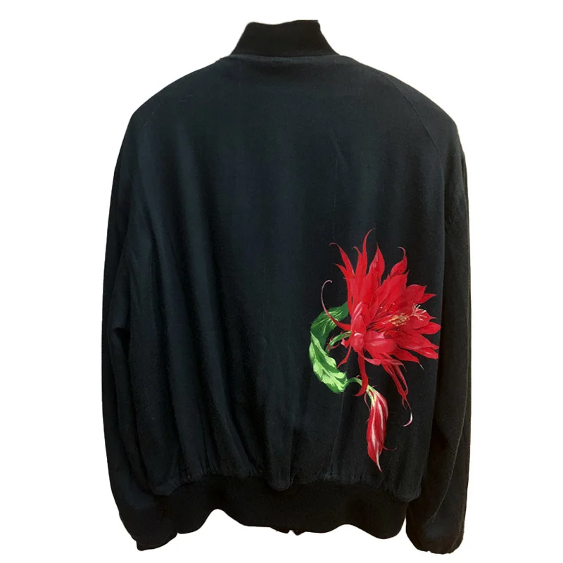 Yohji Yamamoto Flower And Flowers And Plants Printing Jacket Loose Coat Men Wome
Yohji Yamamoto Flower And Flowers And Plants Printing Jacket Loose Coat Men Wome