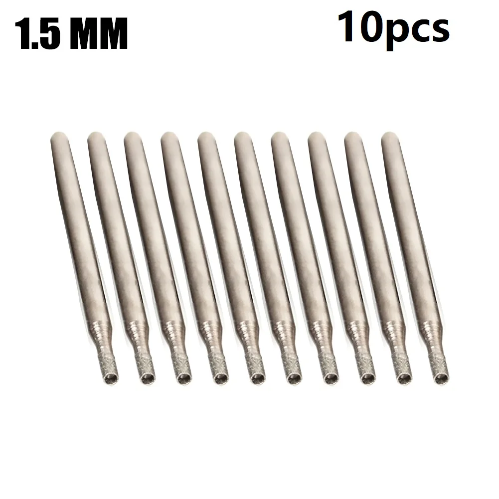 10Pc 0.8-4mm Rotary Diamond Burr Core Drill Bit Engraving 2.35mm For Electric Grinder Engraving Machine Hanging Mill Grinding
10Pc 0.8-4mm Rotary Diamond Burr Core Drill Bit Engraving 2.35mm For Electric Grinder Engraving Machine Hanging Mill Grinding