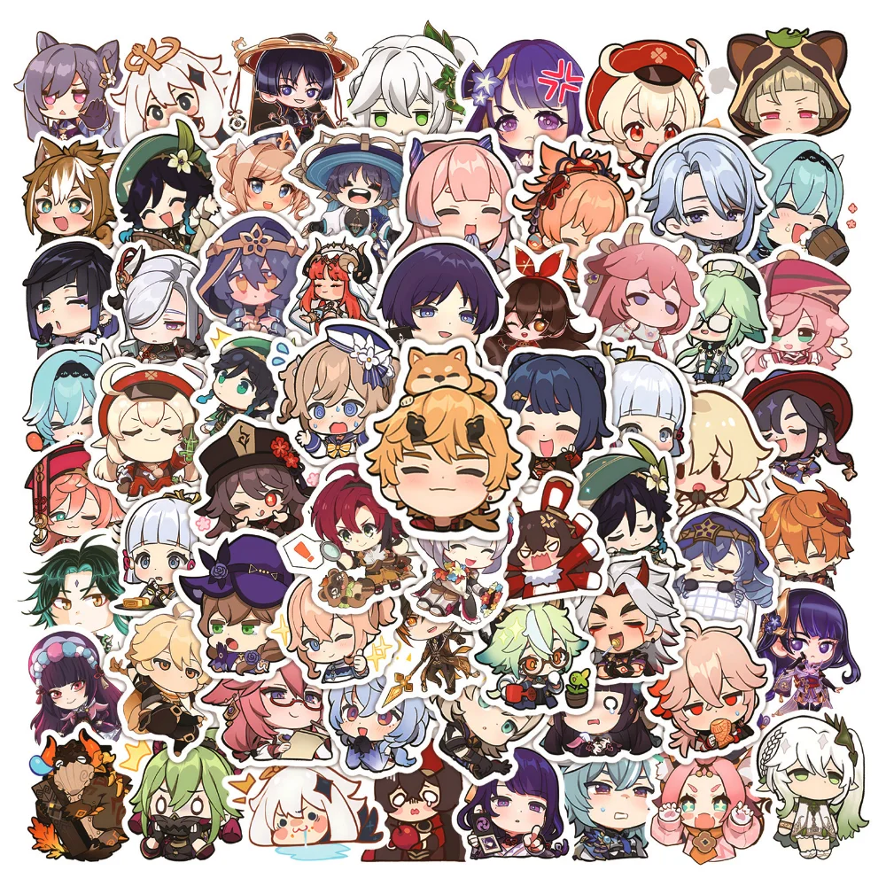 Cartoon Anime Game Genshin Impact Stickers Waterproof Skateboard Guitar Suitcase Laptop Bicycle Decal Graffiti Sticker Toys
Cartoon Anime Game Genshin Impact Stickers Waterproof Skateboard Guitar Suitcase Laptop Bicycle Decal Graffiti Sticker Toys