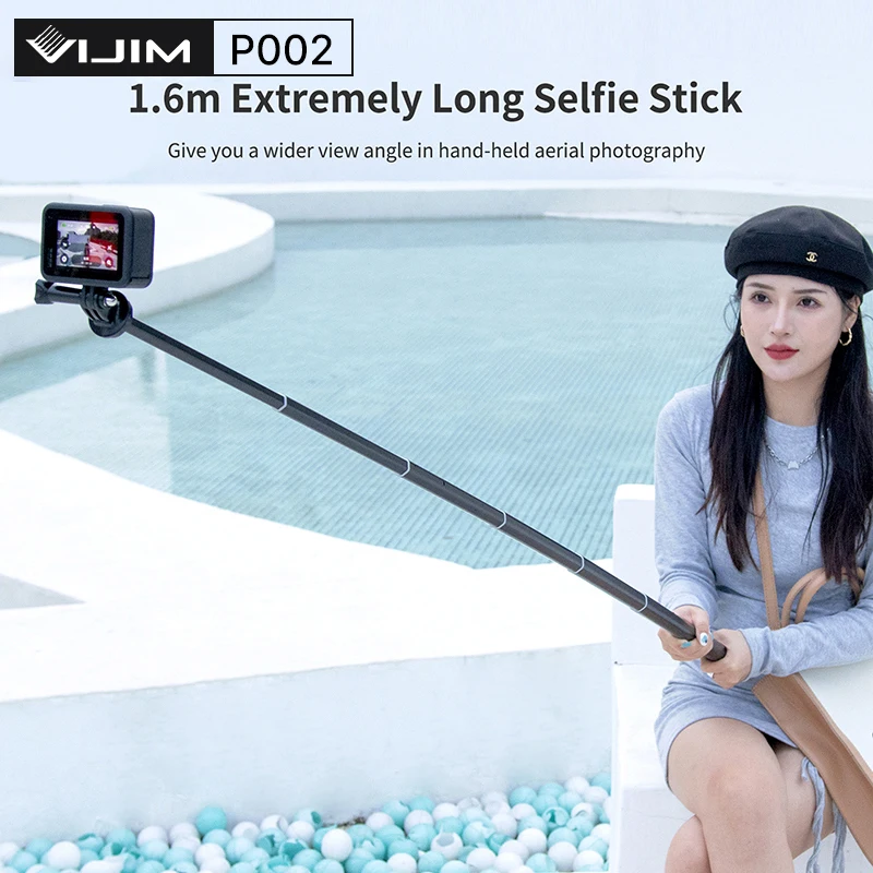 Vijim 160 см Кронштейн удлинитель для фотосъемки кронштейн для селфи ручной держатель для Go pro
Vijim 160 см Кронштейн удлинитель для фотосъемки кронштейн для селфи ручной держатель для Go pro